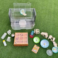 Hamster cage a accessory bundle