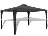 Gazebo with Roof 3x4 m Dark Grey