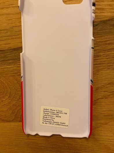 Brand New Volkswagen iPhone 6/6s cover
