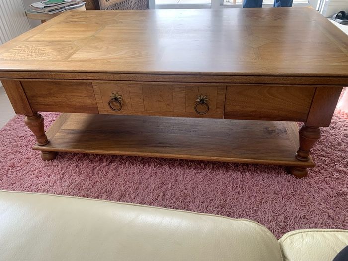 Solid Oak Coffee Table