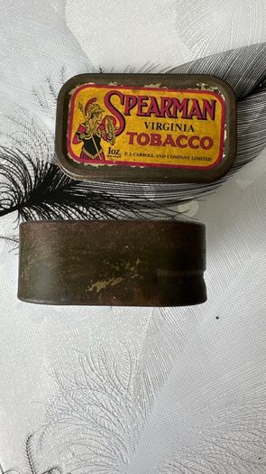 Vintage tin box