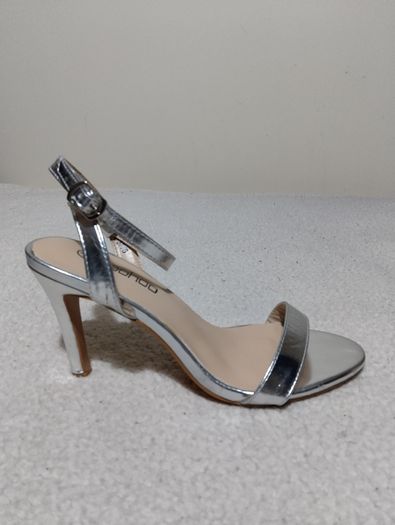 Boohoo Silver Occasion Shoes