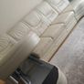 Long lasting leather sofa bed Image 2