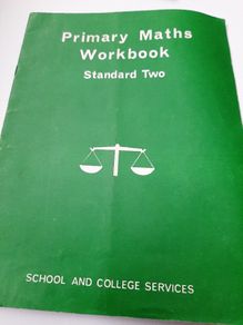 Vintage Primary maths workbook
