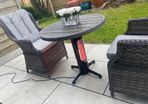 Infrared Patio Table Heater - Base Only - 550W