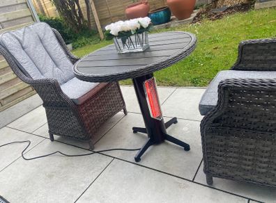 Infrared Patio Table Heater - Base Only - 550W