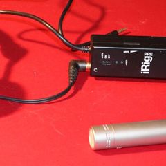 iRIG Pre XLR to 3.5mm or/and Lightning