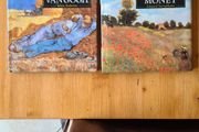 Monet And Van Gogh. Beautiful Illustrated Books.