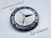 Mercedes Cls Bonnet Badge Flat Style 2 Pins W219 New A6388170116