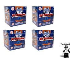 Pet Simulator Lot Of 4 Series 2 Plush Toy Mystery Treasure Brand New Sealed