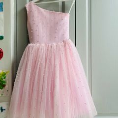 Beautiful baby pink" Blingalicious " Dress