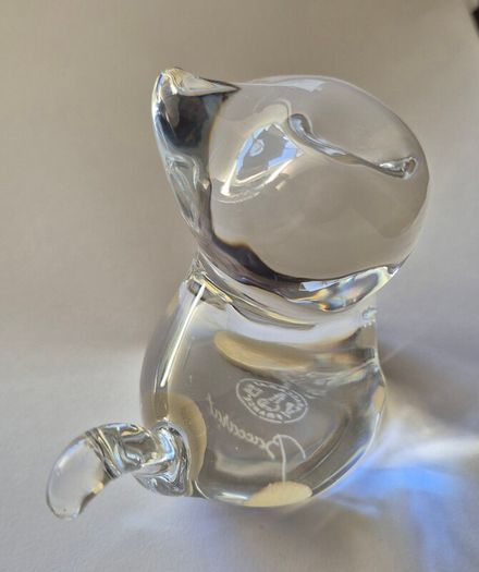 Baccarat Lead Crystal Cat