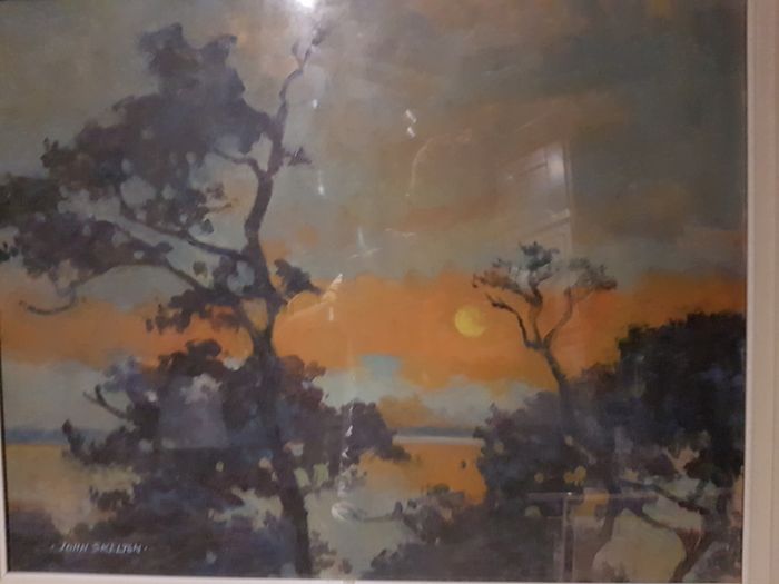 "Kerry Sunset"- Oil Painting by John Skelton Snr. 2004.