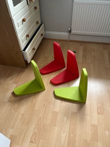 IKEA book shelves  children's room