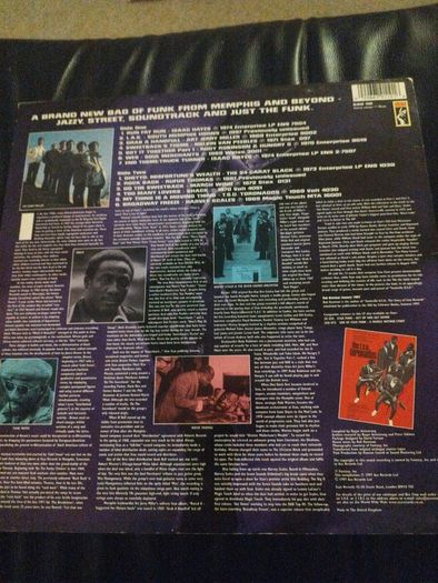 stax of funk vinyl LP comp
