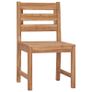 Garden Chairs 2 pcs Solid Teak Wood Image 2