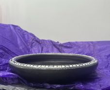 Black & White Carlton Art Deco Bowl