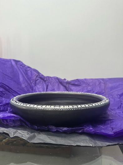 Black & White Carlton Art Deco Bowl