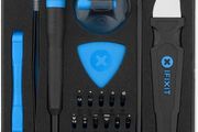 Essential Electronics Toolkit, Basic tool-set with 16 precision bits (4 mm), magnetic screwdriver &amp; opening tools for electronic devices