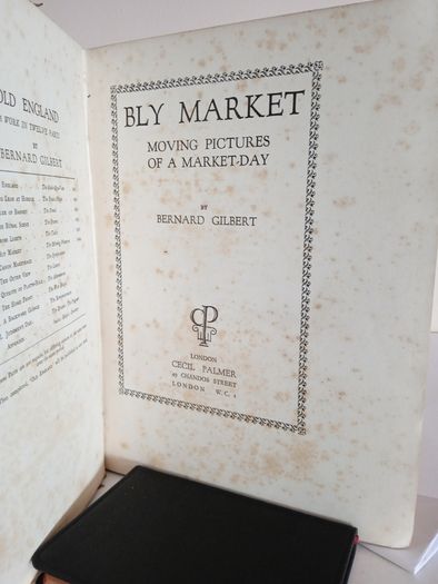 Bly Market: Moving Pictures of a Market Day by Bernard Gilbert (RB230)