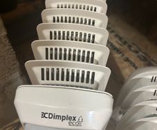 Dimplex electric heaters, perfect condition.