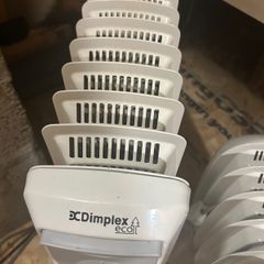 Dimplex electric heaters, perfect condition.