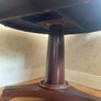 Antique Round Pedestal Dining Table Image 4