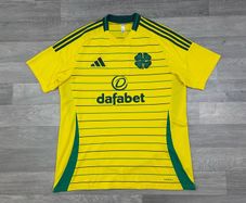 Authentic Adidas Celtic Glasgow 2024 Away Jersey Shirt Mens XL
