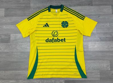Authentic Adidas Celtic Glasgow 2024 Away Jersey Shirt Mens XL