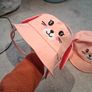 Two Brand New with tags 'Press my paws to move my ears' Sun hats both Age 7-9 years Image 4