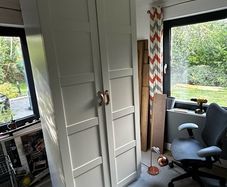 Ikea PAX white wardrobe 236x100x58
