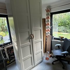 Ikea PAX white wardrobe 236x100x58