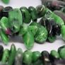 Ruby Zoisite Necklace (Size - 20) in Rhodium Pure Yellow Brass 300.00 ct. Image 6