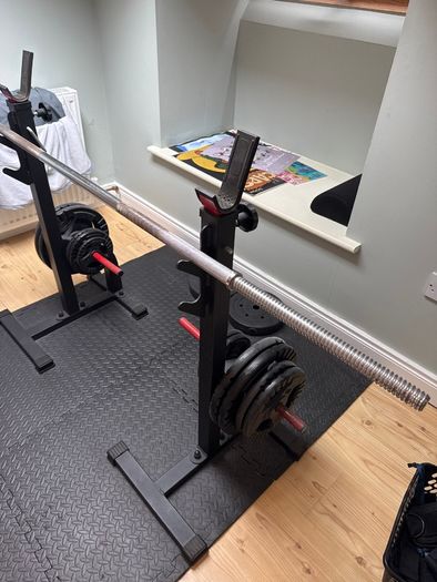 Adjustable rack and weights