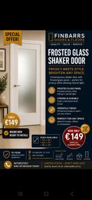 SPECIAL offer Deanta Shaker Frosted Glass