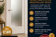 SPECIAL offer Deanta Shaker Frosted Glass
