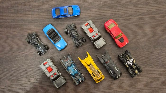 Hot Wheels Cars Loose Bundle - Used Unboxed - Batman Cars