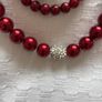 Pearl Necklace, Bracelet and Earrings Image 3