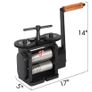 BRAND NEW 5 Inch Rolling Mill Wire Flat Pattern Press Sheet Metal Jewelry Making 4:1 Press Tabletting Tool for Repair Design Image 2