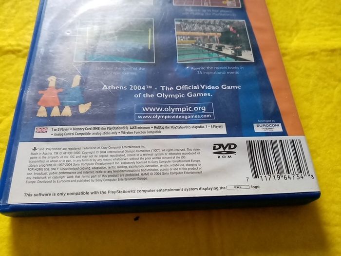 Athens 2004 Olimpic games PlayStation 2 ps2 games Original