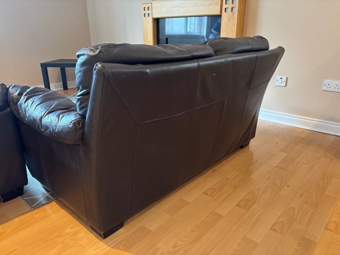 3&2 Leather Sofa