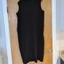 Dunnes Stores Black Sleveless Knit Look Dress. S. XL - 18. New - No Tags. Image 3