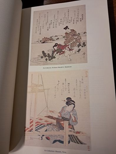 Surimono Prints by Elbow
