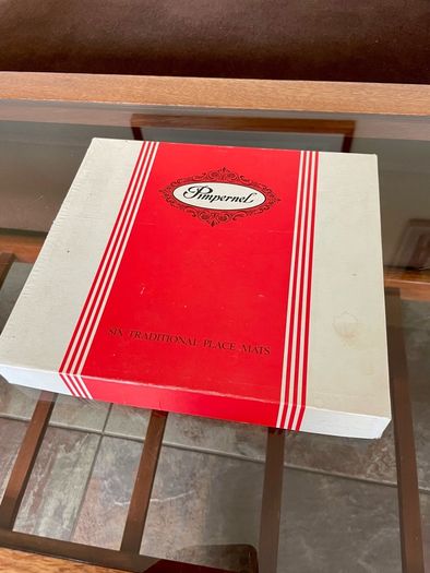 Six Traditional 20th Century Placemats by Pimpernel Gamebirds