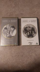 Laurel and Hardy VHS Tapes