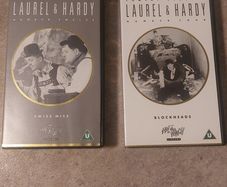 Laurel and Hardy VHS Tapes