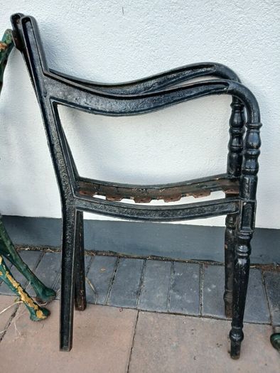 antique bench ends