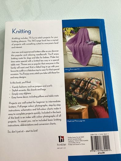 Knitting Book for beginners and Intermediate
