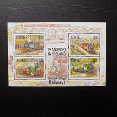 Ireland 1995.MNH.Miniature stamp Sheet.Transport-Narrow Gauge Railways.