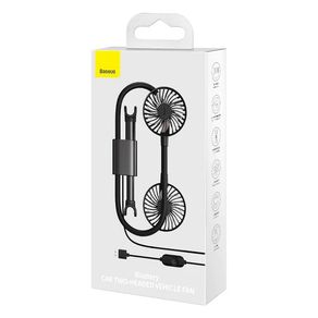 Baseus car two-headed vehicle fan